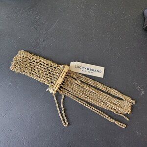 Lucky Brand Fringe Chain Bracelet